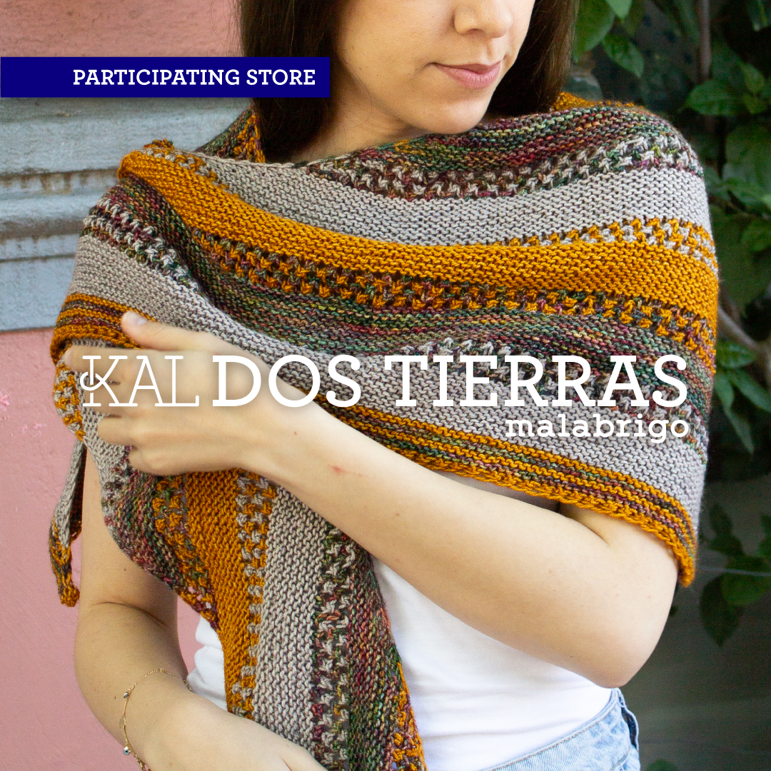 Malabrigo KAL 2024: Friendship Shawl in Dos Tierras Kits