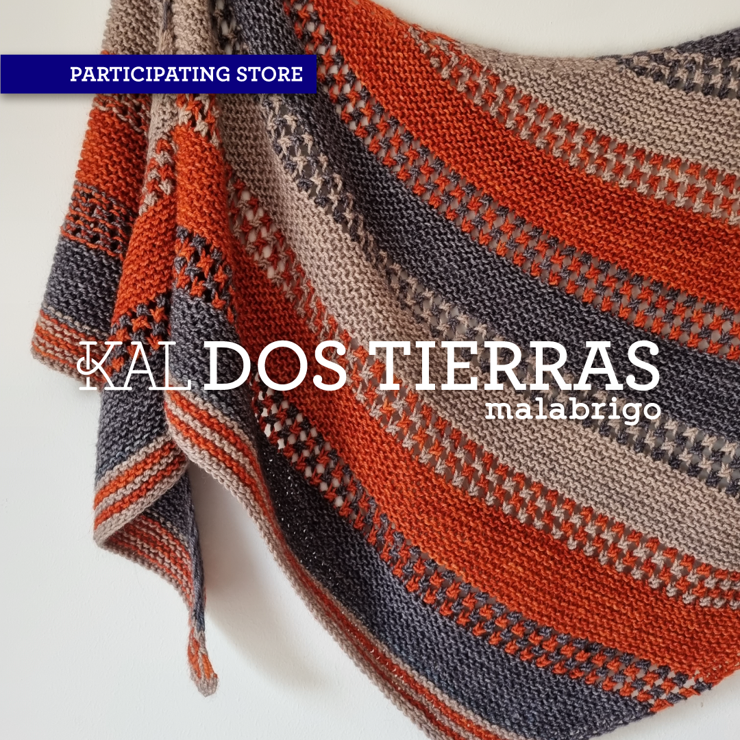 Malabrigo KAL 2024: Mantón de la Amistad en Kits Dos Tierras