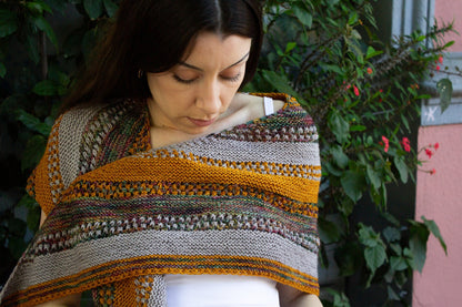 Malabrigo KAL 2024: Friendship Shawl in Dos Tierras Kits