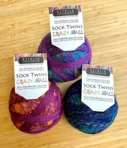 Estelle Sock Twins Crazyball