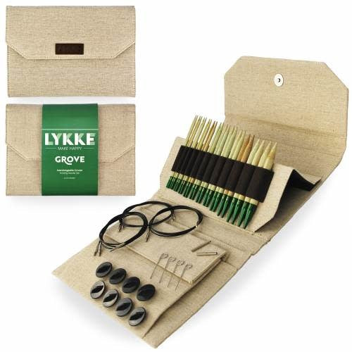 Lykke Grove Bamboo 5" Interchangeable Set - Beige Jute Canvas