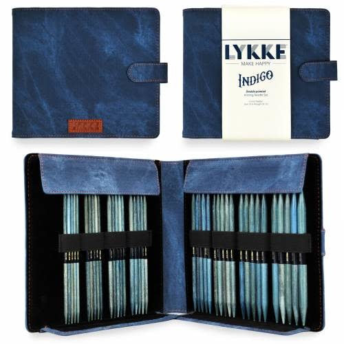 LYKKE Indigo 6" Double-Pointed Needle Set - Large Sizes