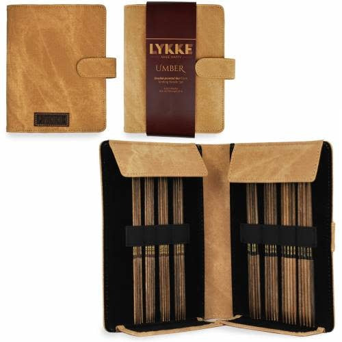 LYKKE Umber 6" Double-Pointed Needle Set - Small Sizes